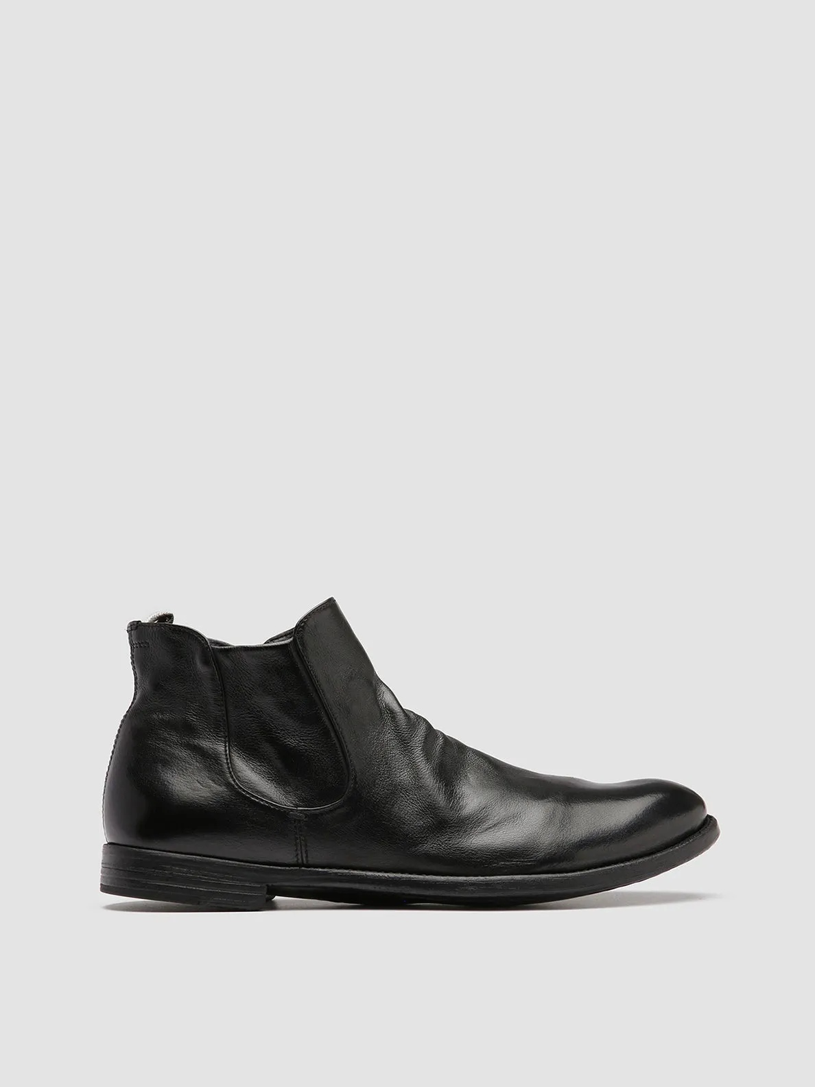 ARC 514 - Black Leather Boots,Men Boots