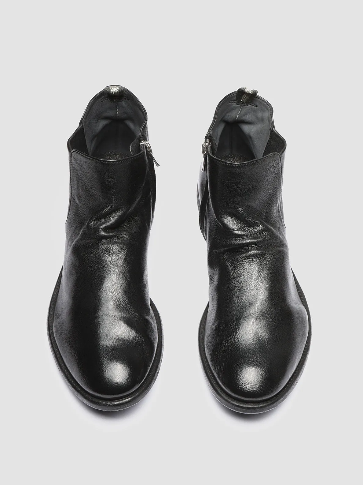 ARC 514 - Black Leather Boots,Men Boots
