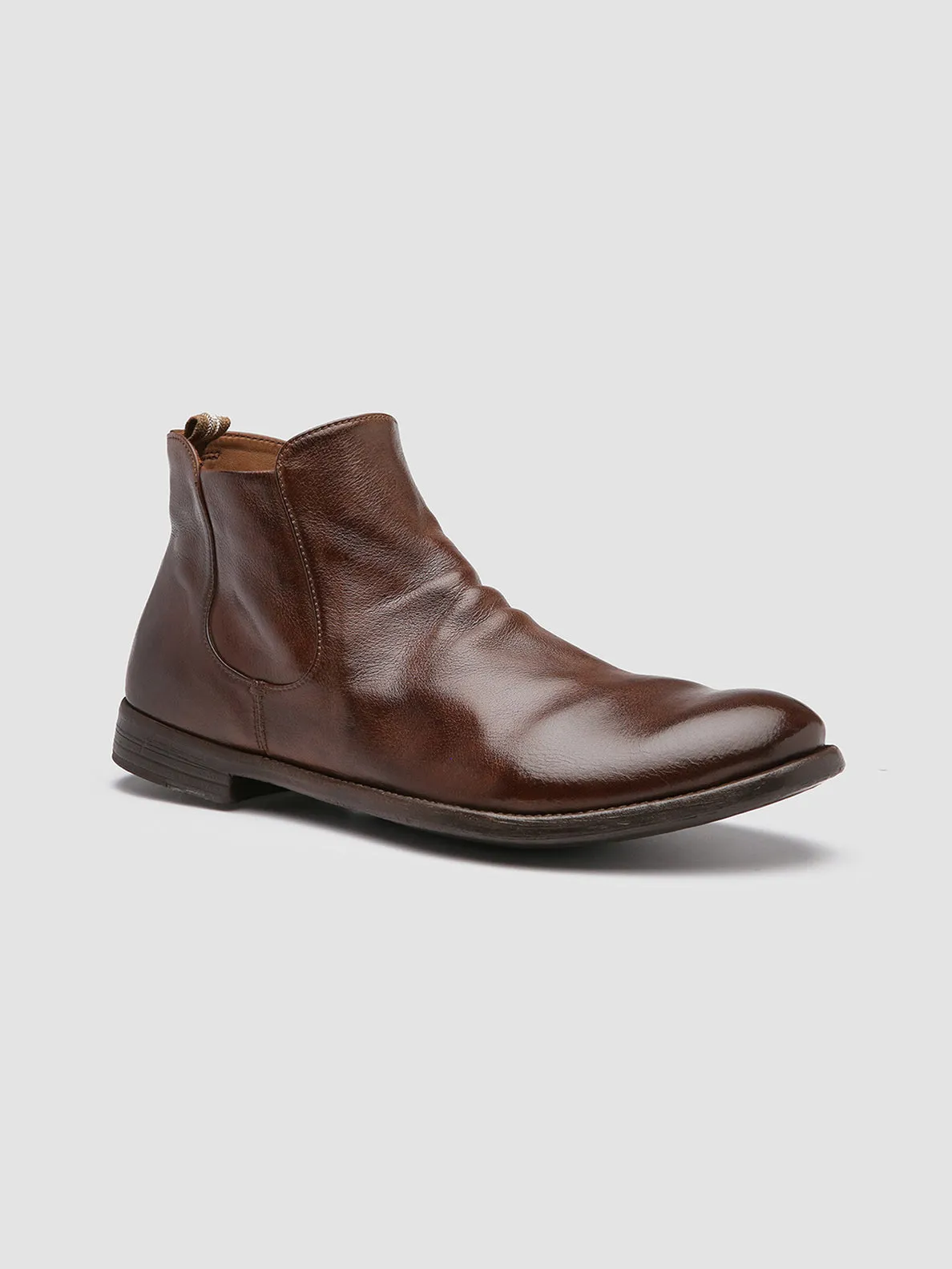 ARC 514 - Brown Leather Boots,Men Boots
