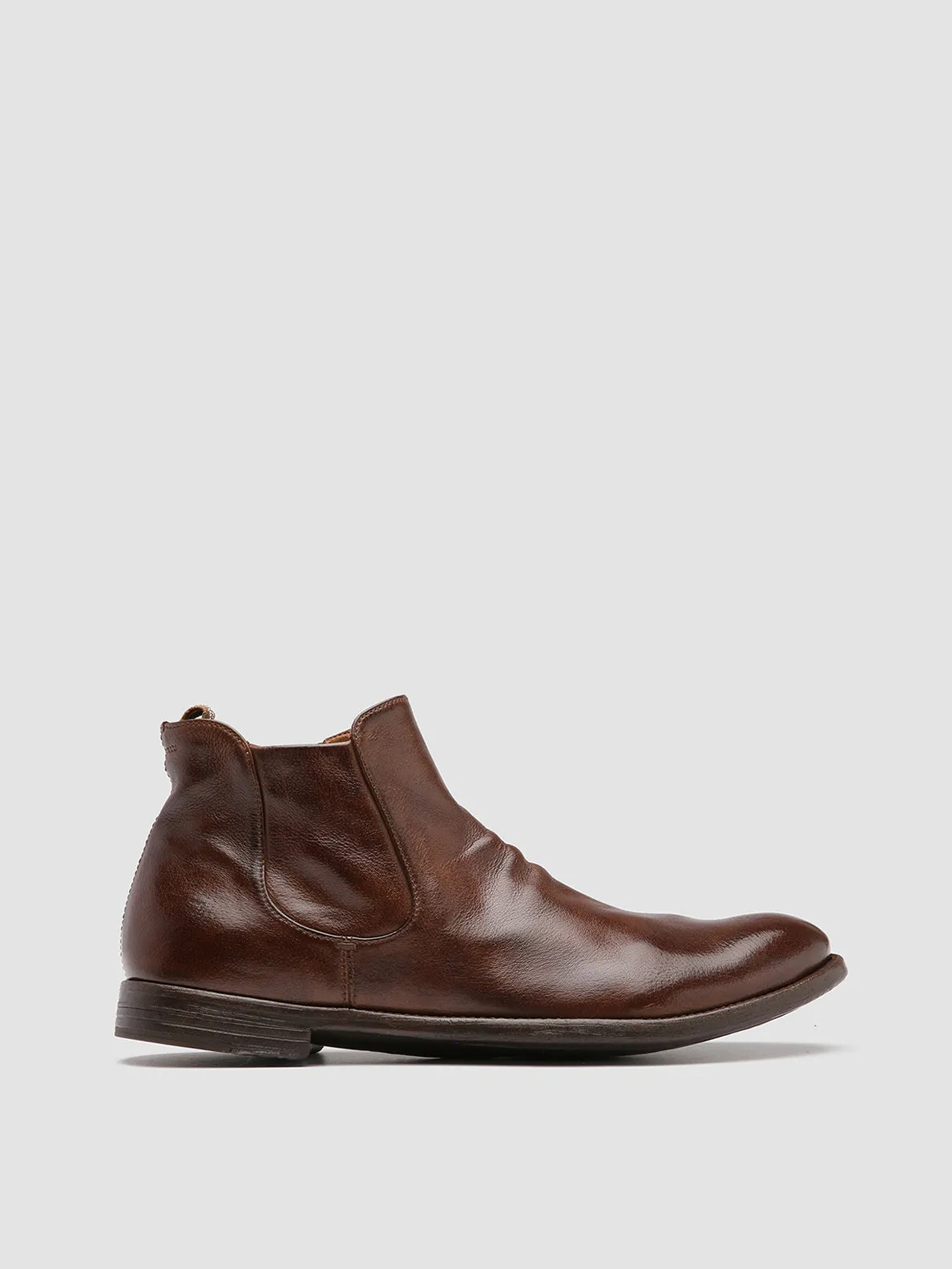 ARC 514 - Brown Leather Boots,Men Boots