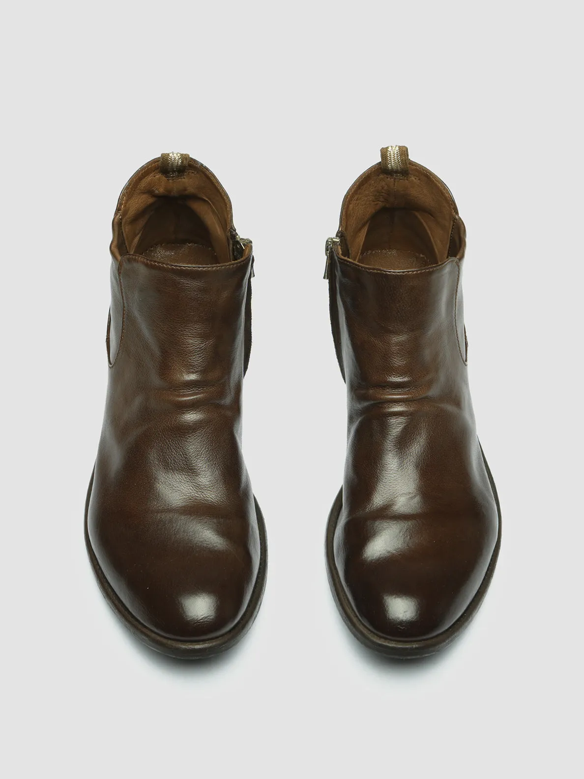 ARC 514 - Brown Leather Boots,Men Boots