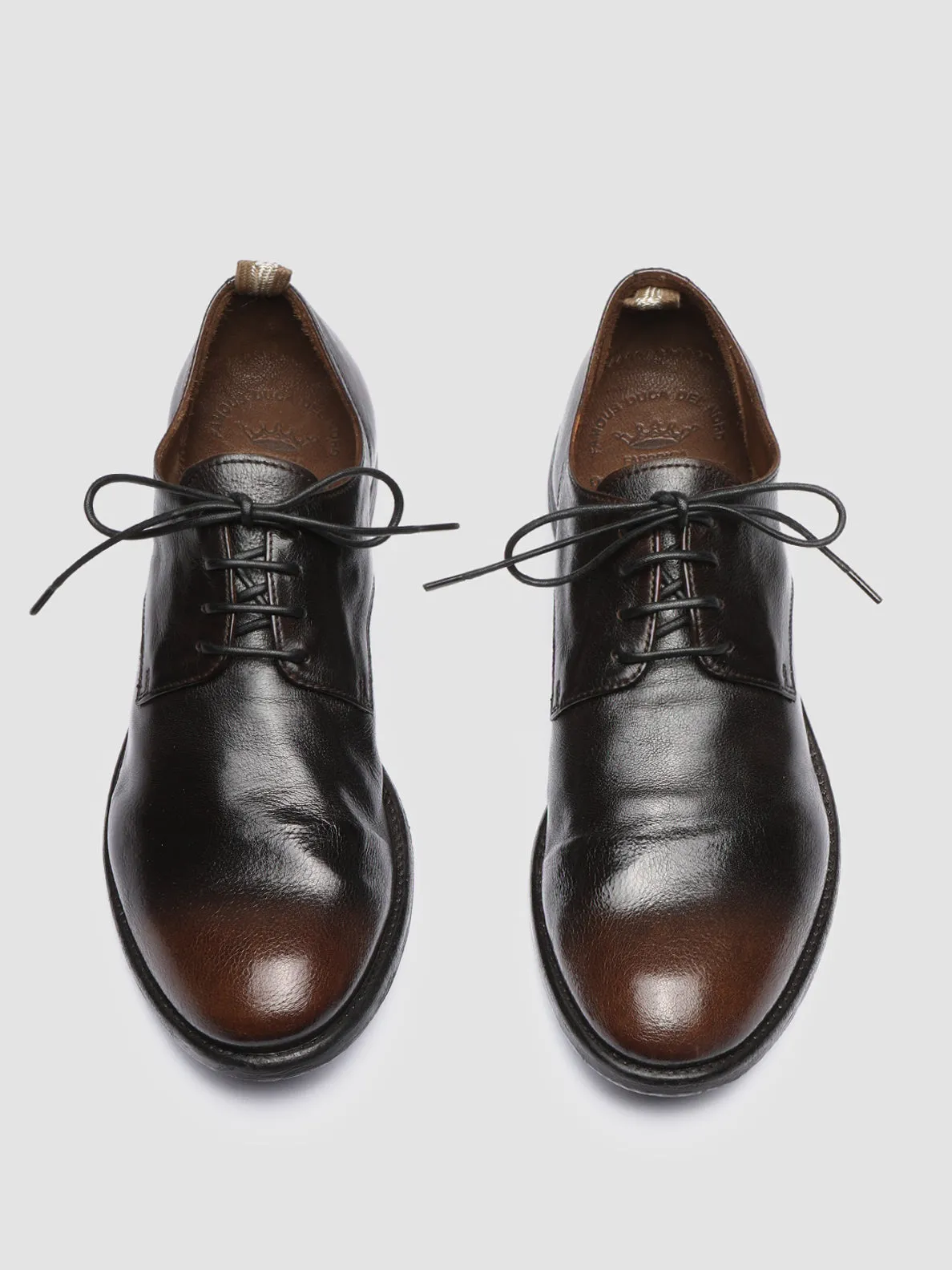 ARC 515 - Black Leather Derby Shoes,Men Derby Shoes