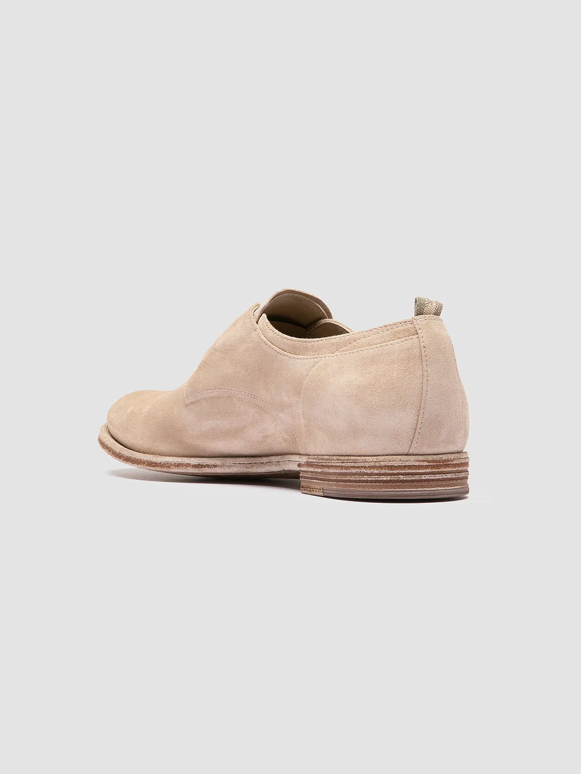 ARCHIVE 500 - Beige Suede Derby Shoes,Men Derby Shoes