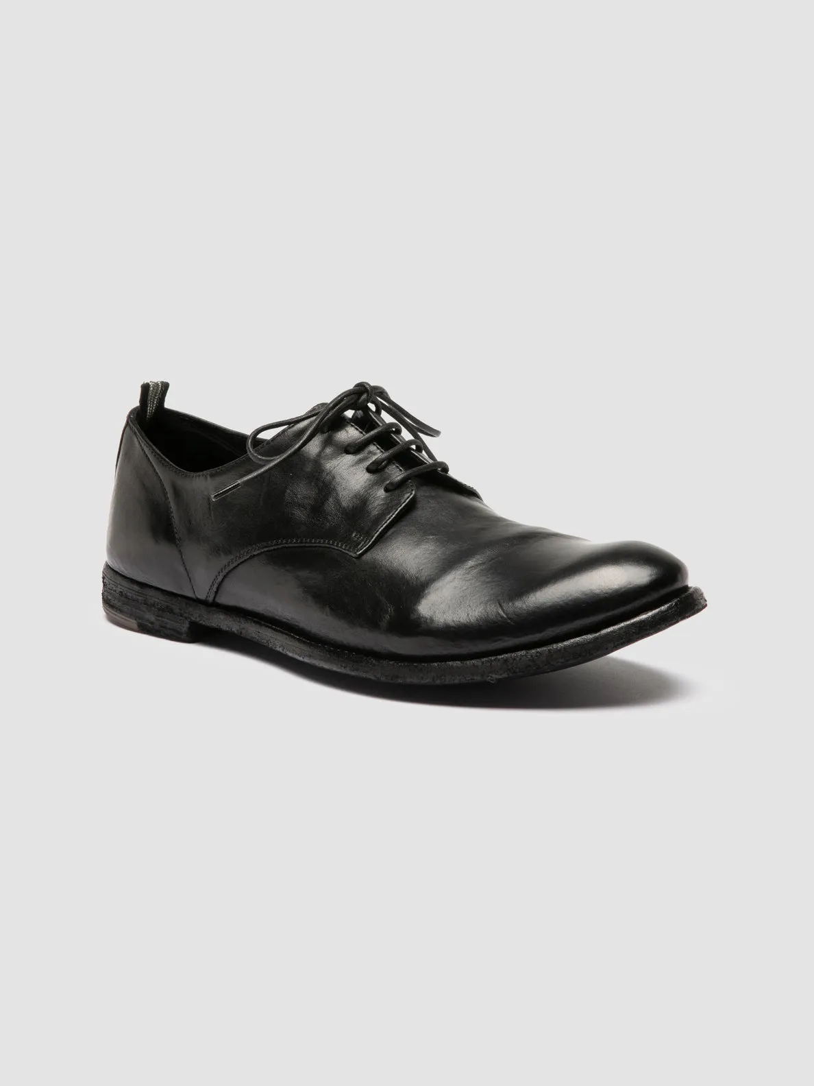 ARCHIVE 515 - Black Leather Derby Shoes,Men Derby Shoes