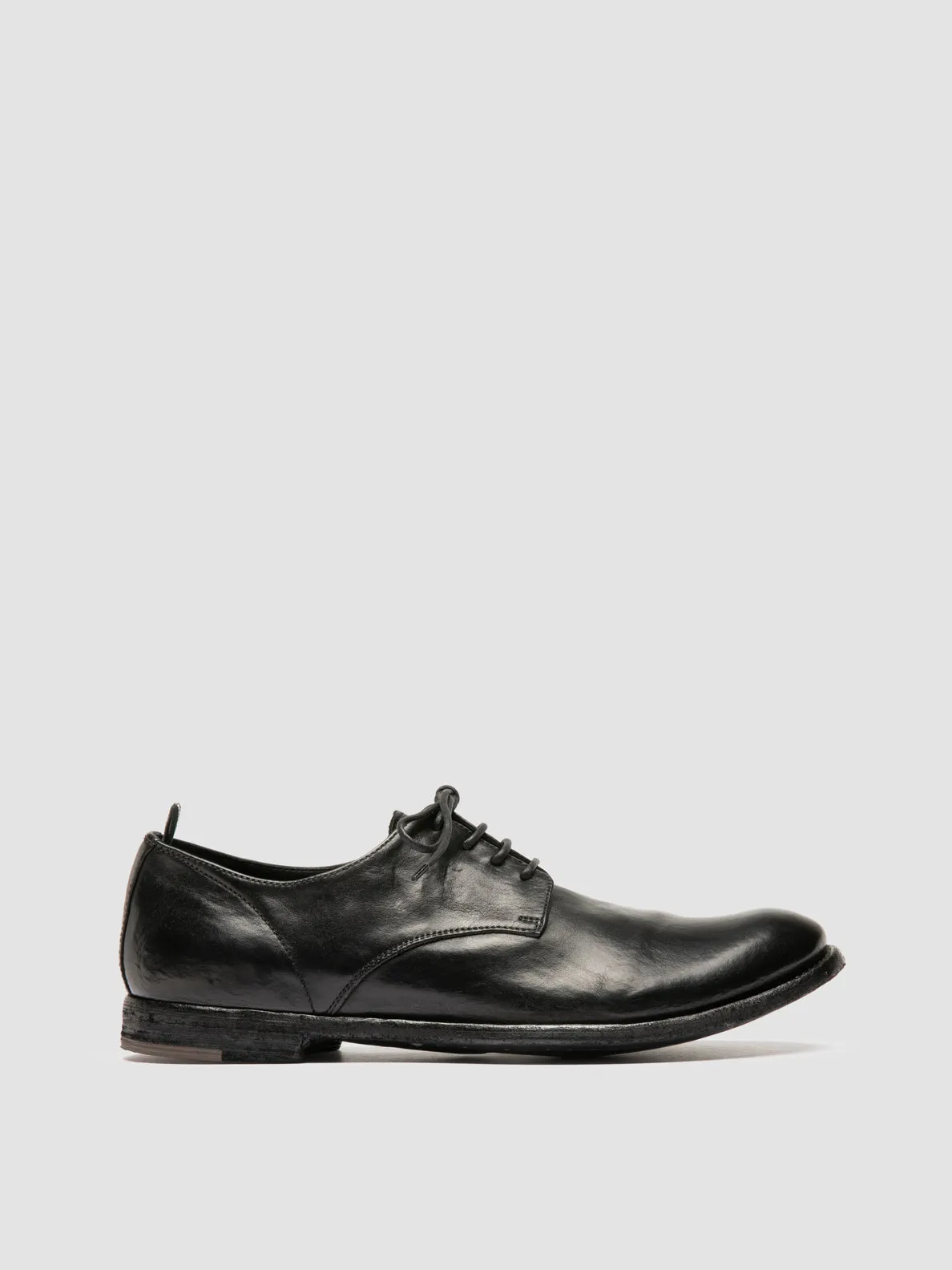 ARCHIVE 515 - Black Leather Derby Shoes,Men Derby Shoes