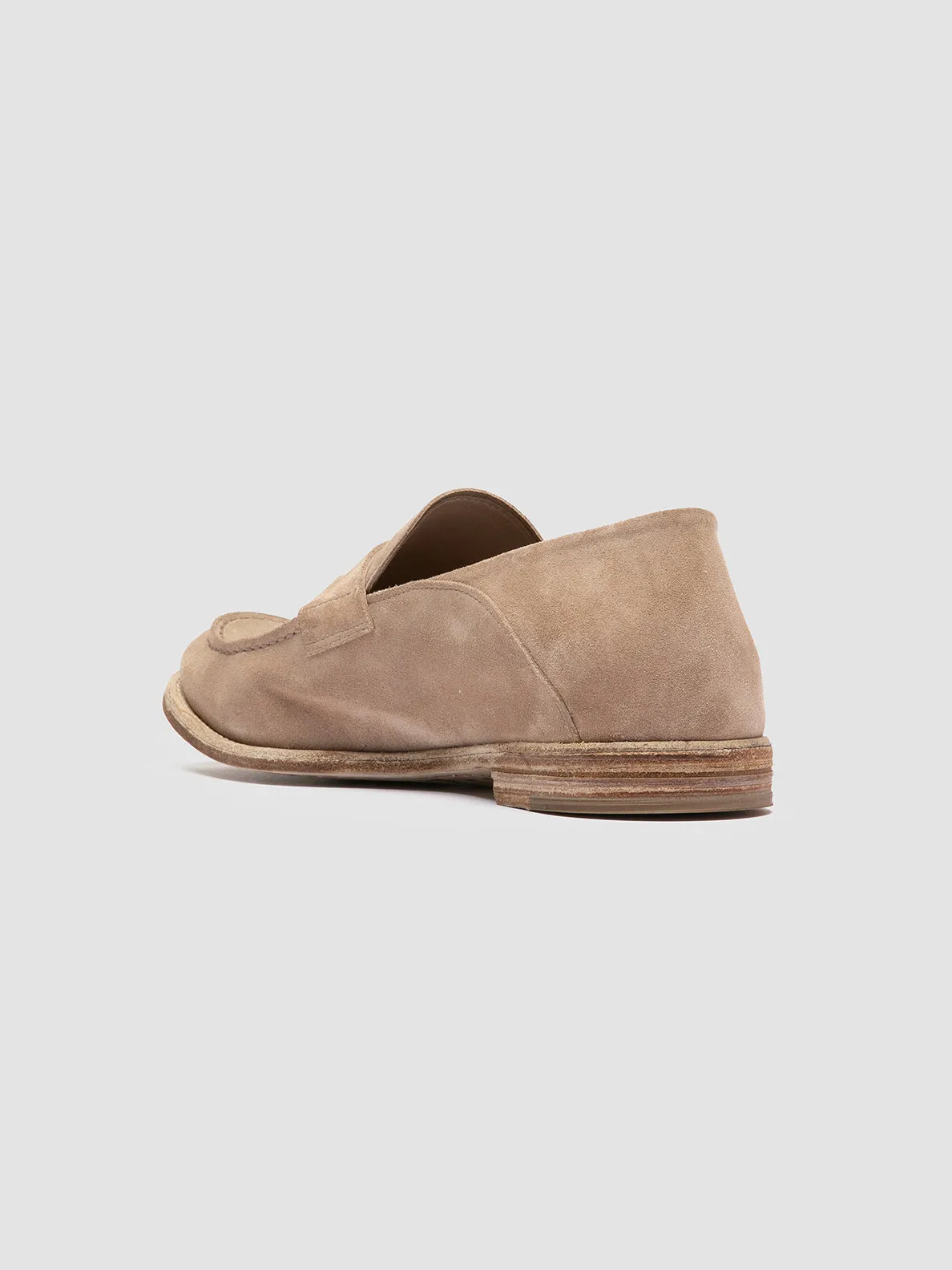 ARCHIVE 522 - Beige Suede Penny Loafers,Men