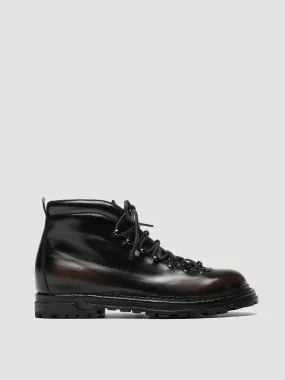ARTIK 001 - Brown Leather Lace Up Boots,Men Boots