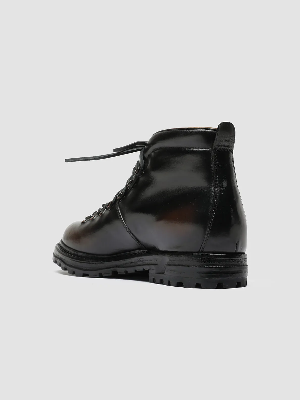 ARTIK 001 - Brown Leather Lace Up Boots,Men Boots