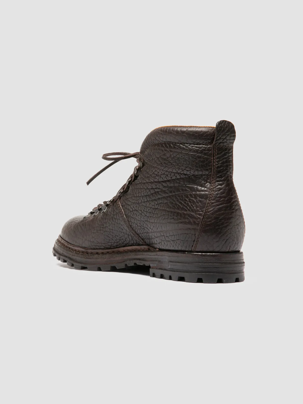 ARTIK 001 - Brown Leather Lace Up Boots,Men Boots