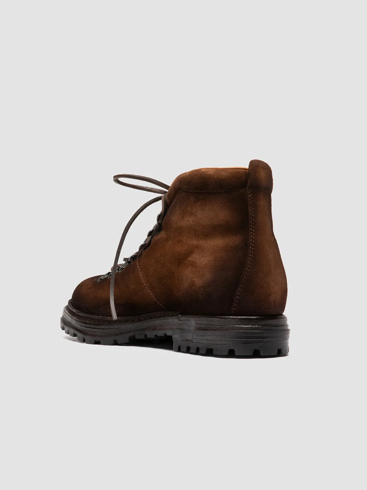 ARTIK 001 - Brown Suede Lace Up Boots,Men Boots