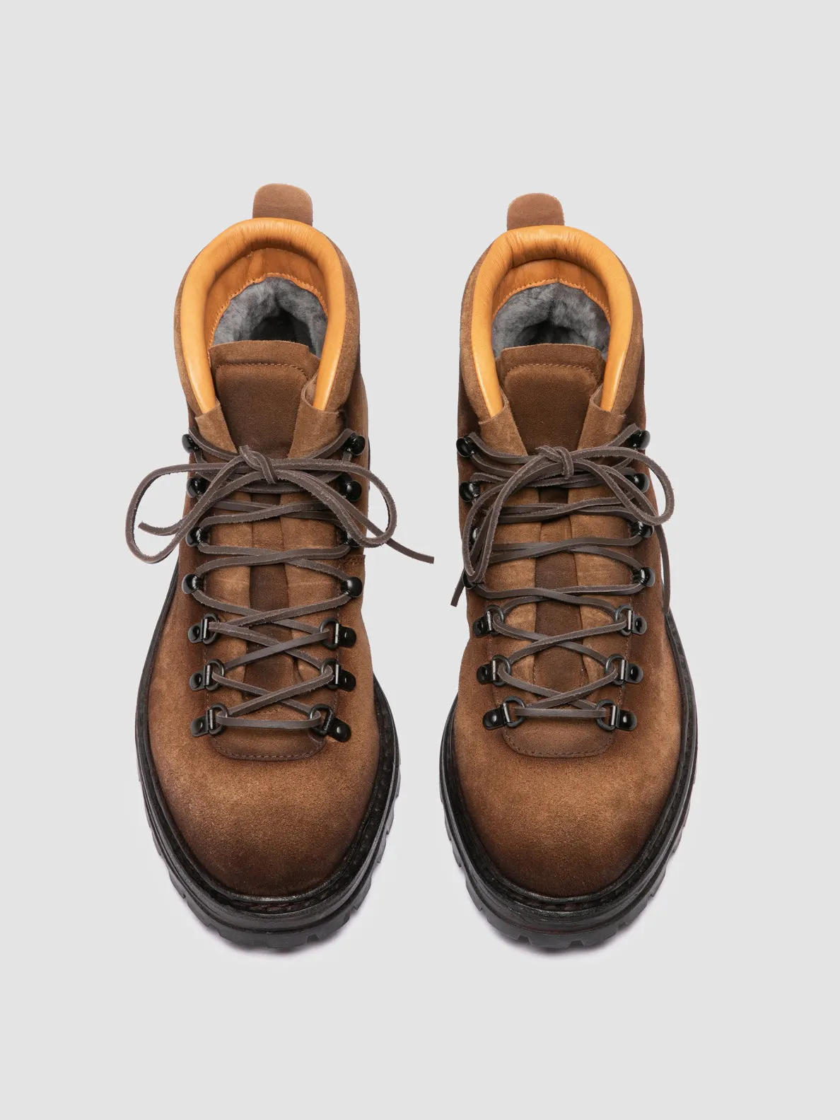 ARTIK/002 - Brown Suede Lace Up Boots,Men Boots