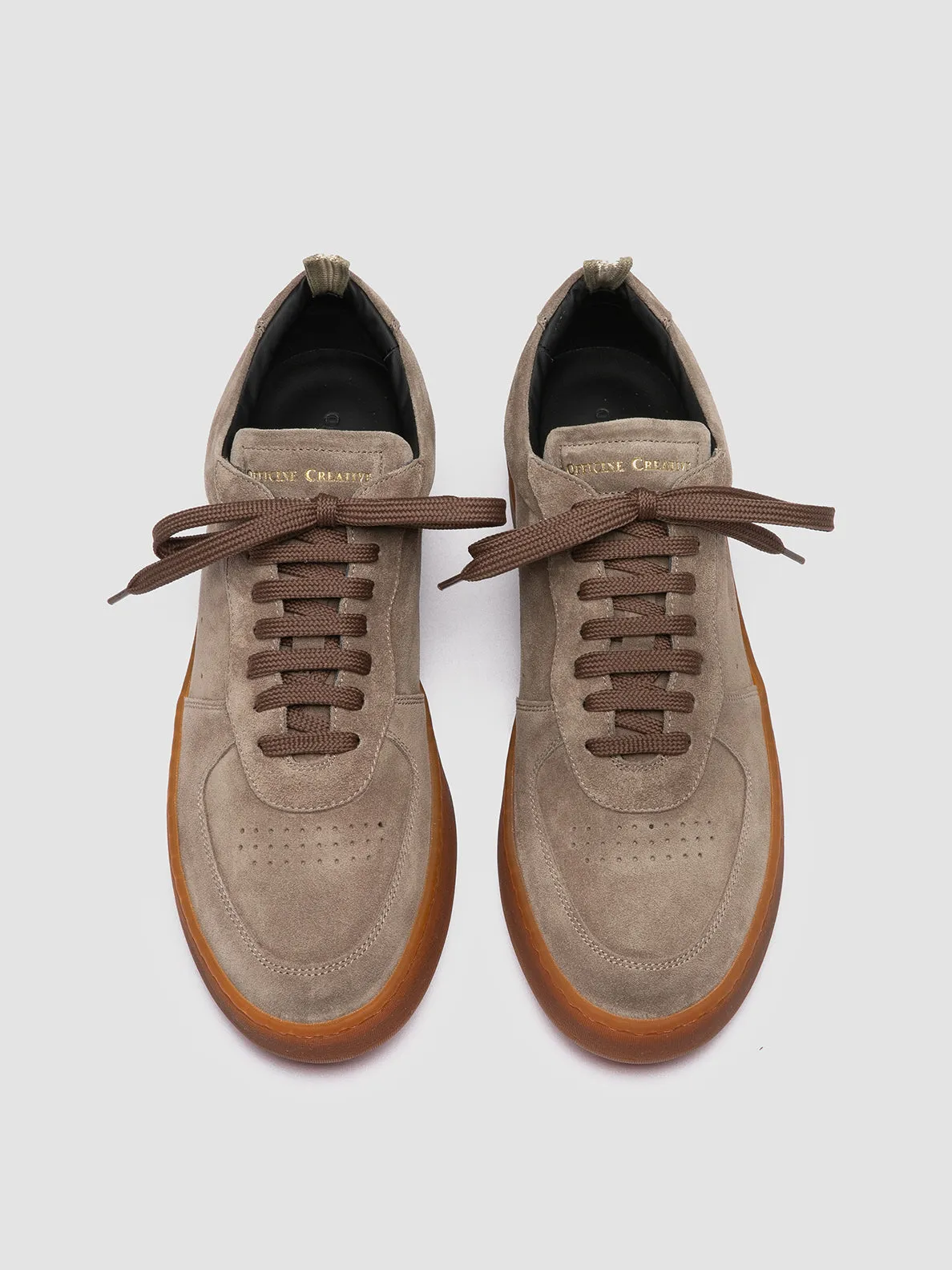 ASSET 001 - Grey Suede Sneakers,Men