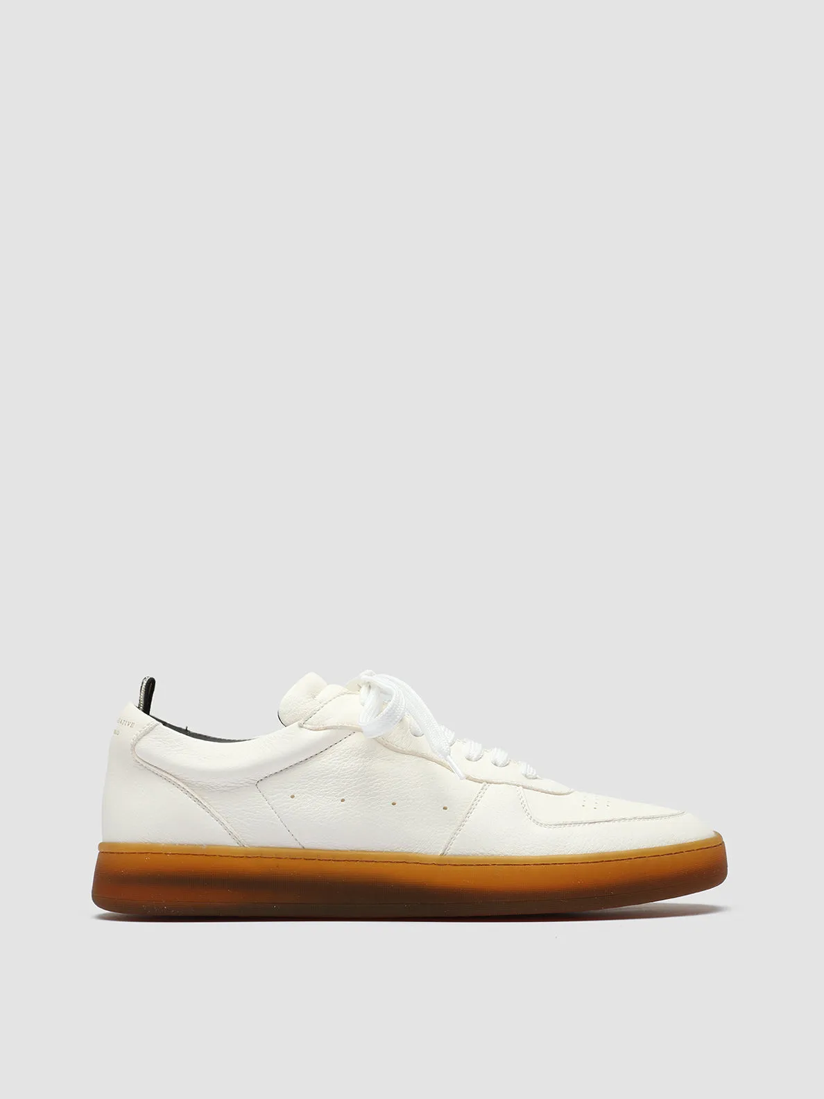 ASSET 001 - White Leather Sneakers,Men