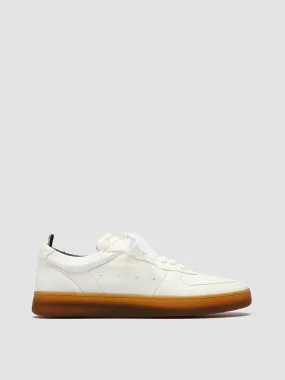 ASSET 001 - White Leather Sneakers,Men
