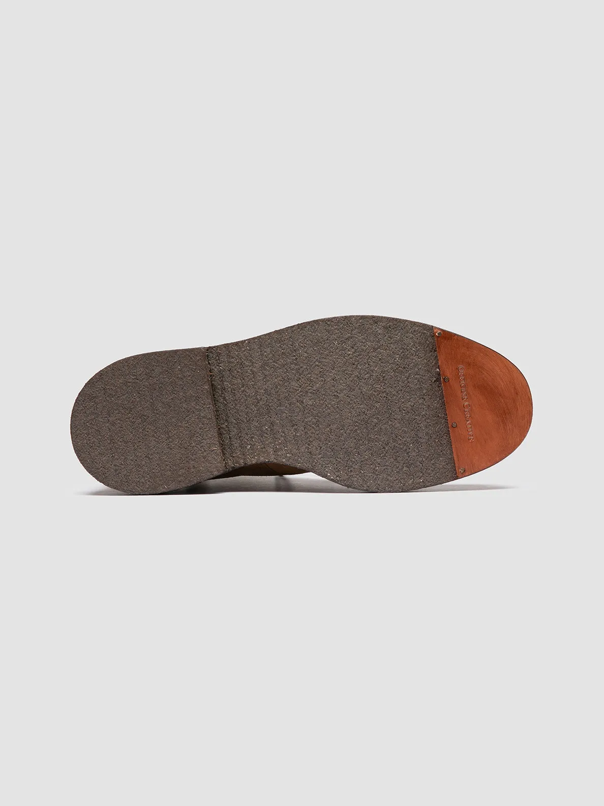 ASTON CREPE 004 - Brown Suede Lace-Up Boots,Men Boots