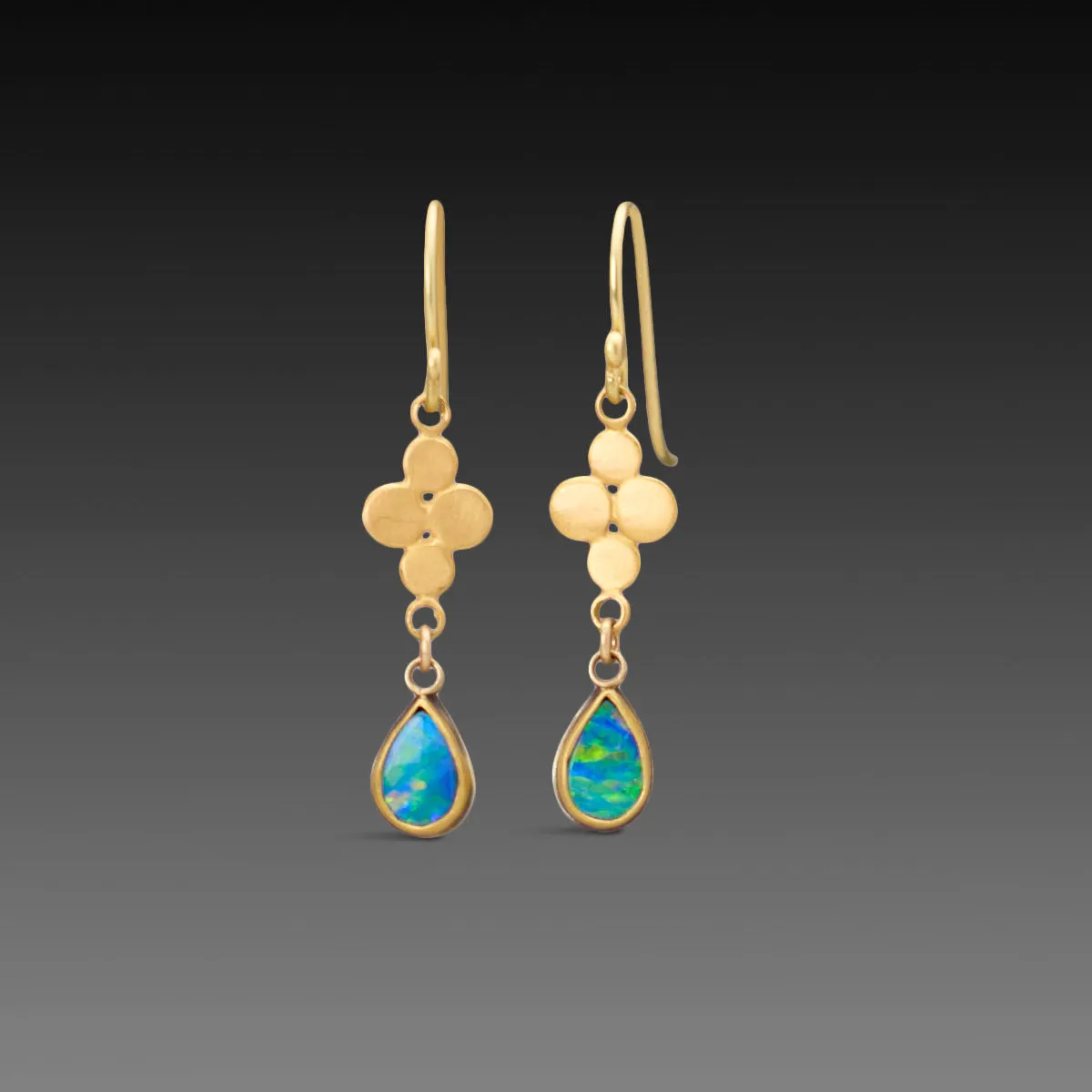 Australian Opal Drop Earrings,Jewelry Delicate & Elegant