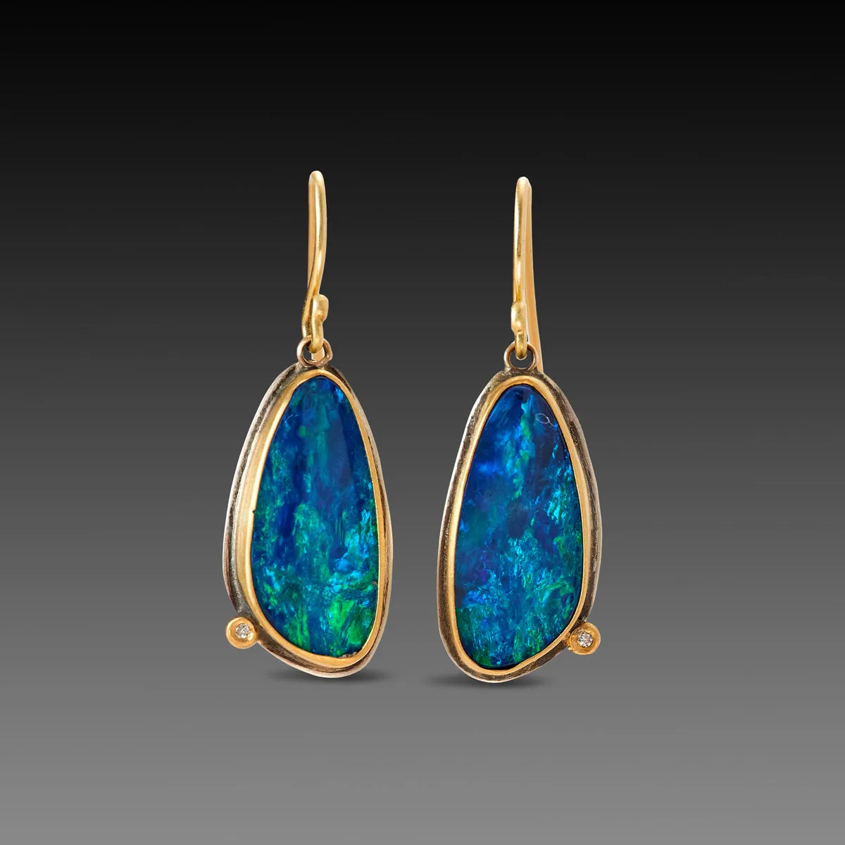 Australian Opal Earrings,Jewelry Delicate & Elegant