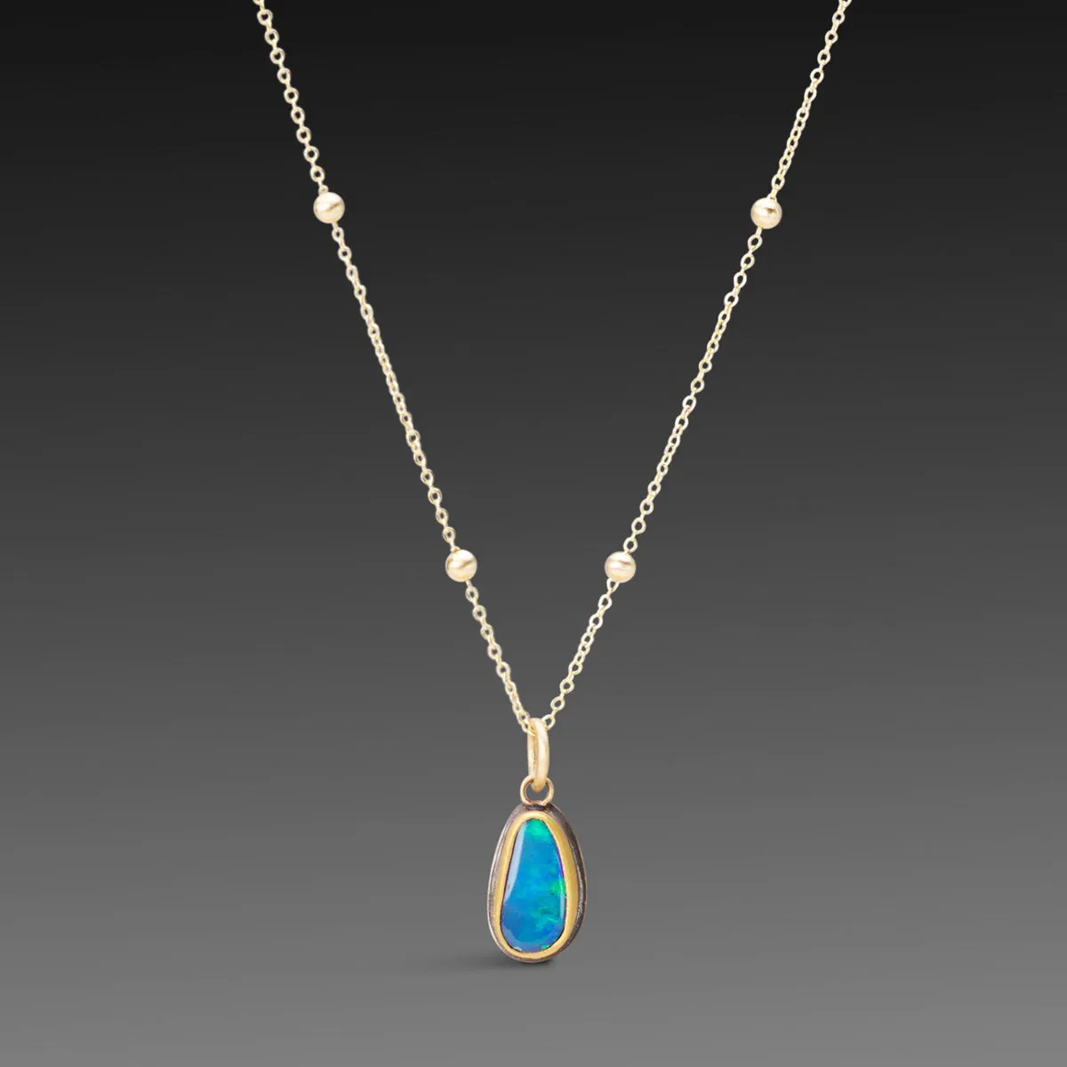 Australian Opal Necklace,Jewelry Delicate & Elegant