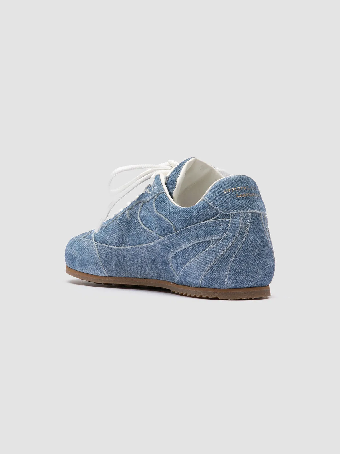AWAY 101 - Blue Suede Sneakers,Women
