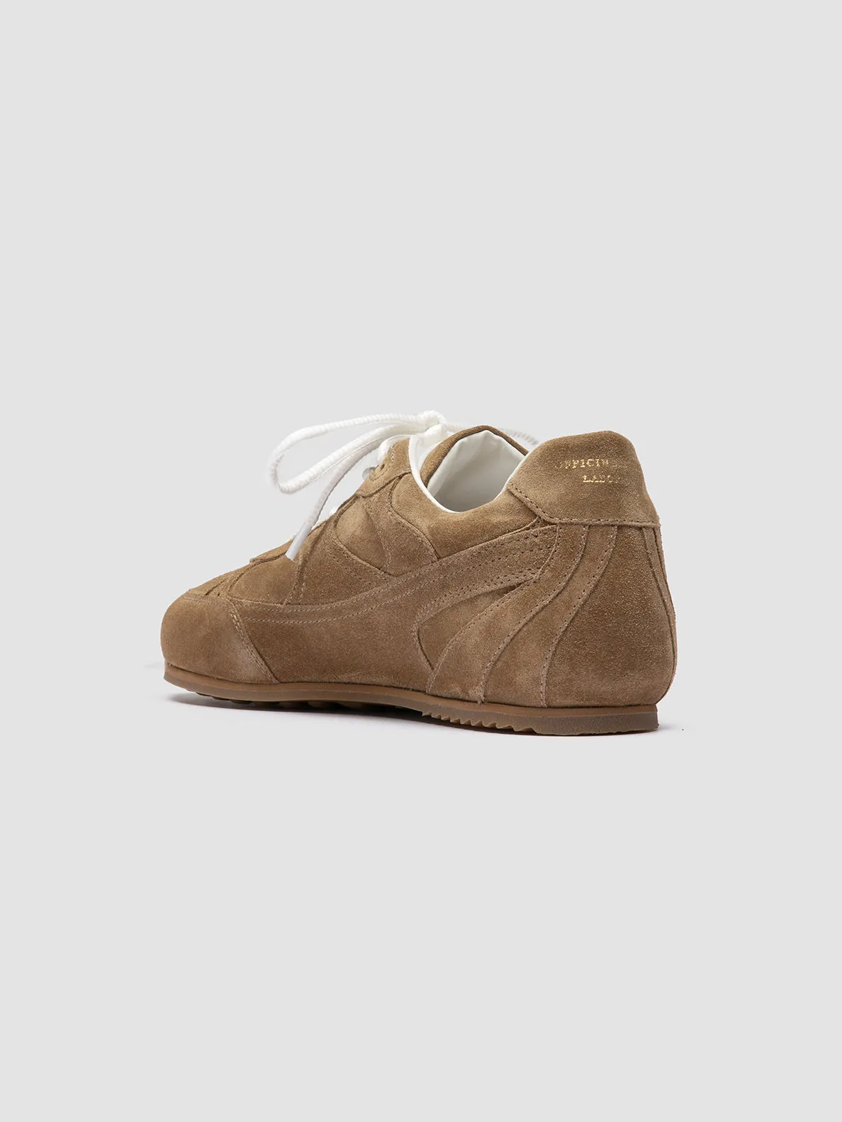 AWAY 101 - Brown Suede Sneakers,Women