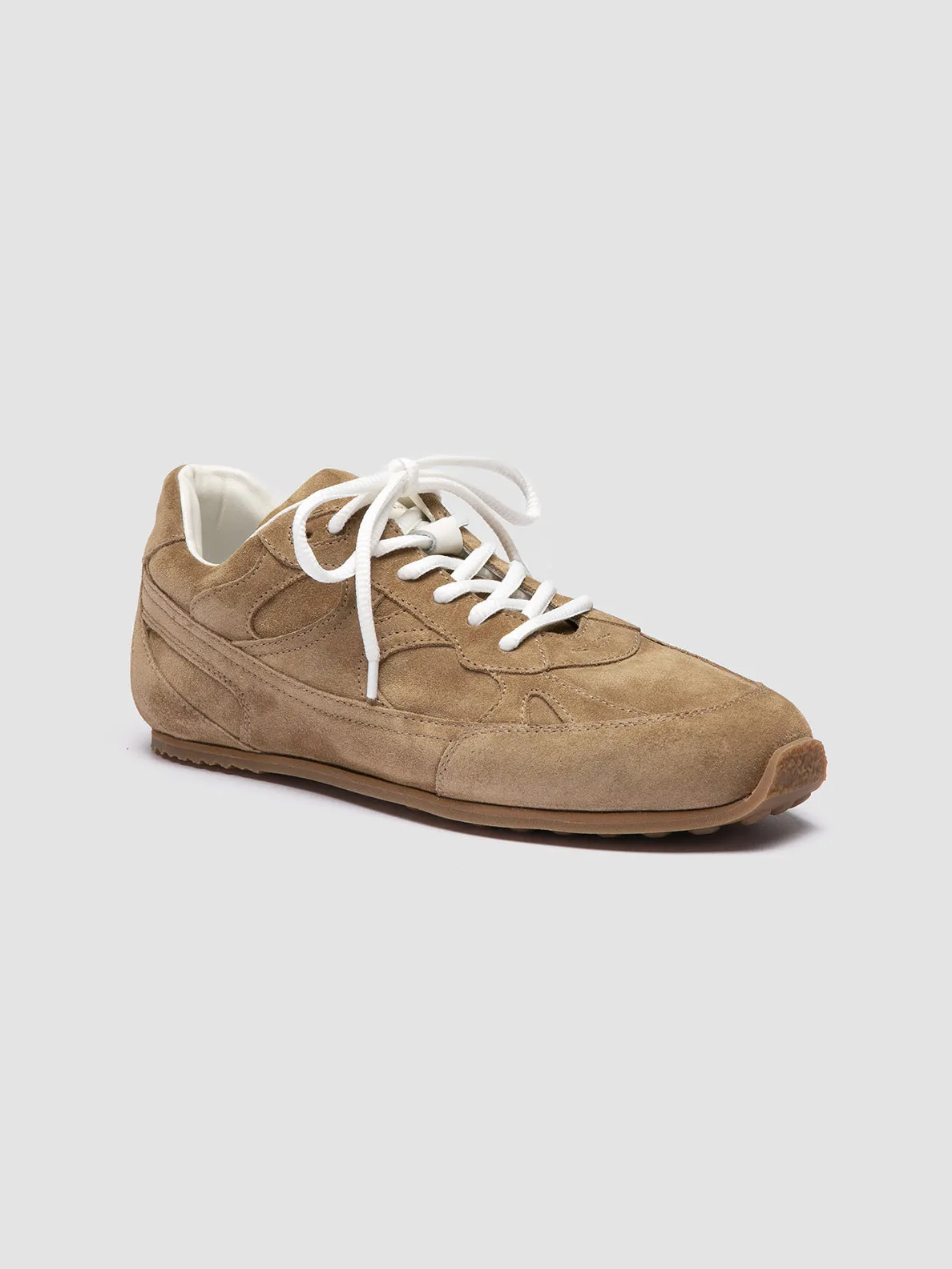 AWAY 101 - Brown Suede Sneakers,Women