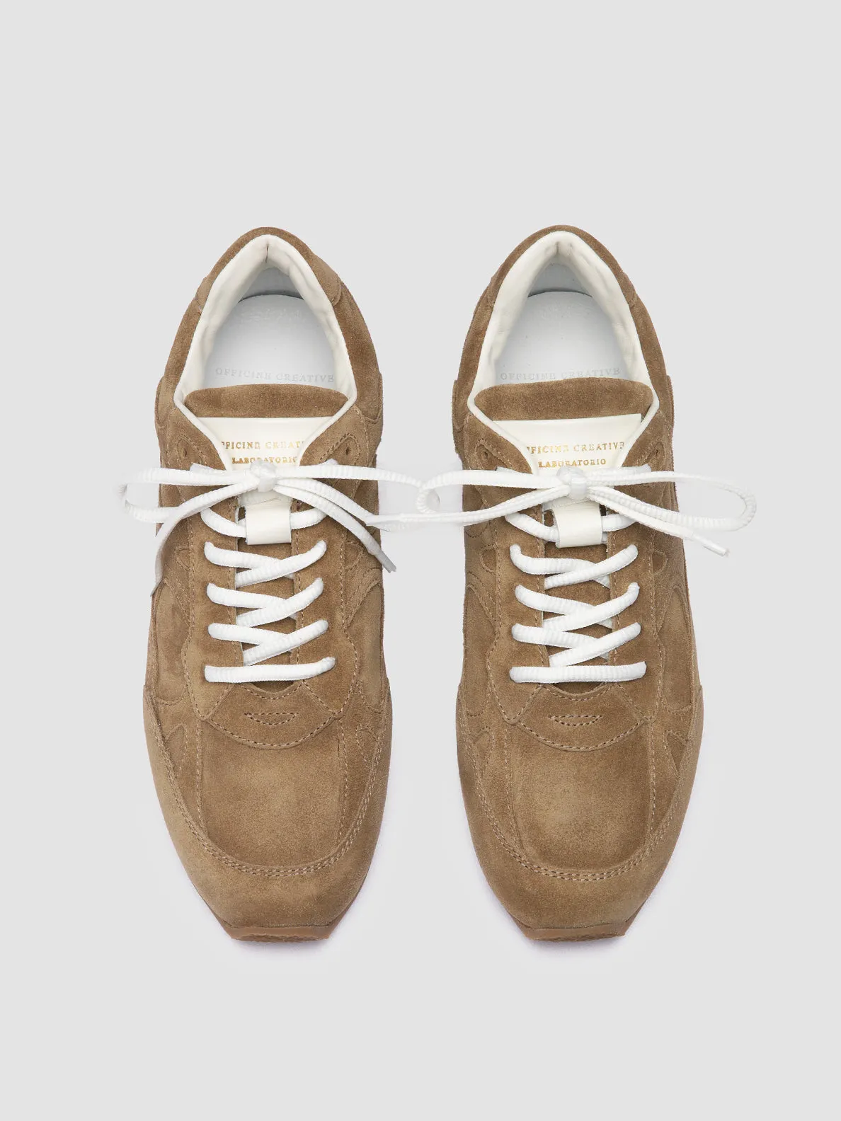 AWAY 101 - Brown Suede Sneakers,Women