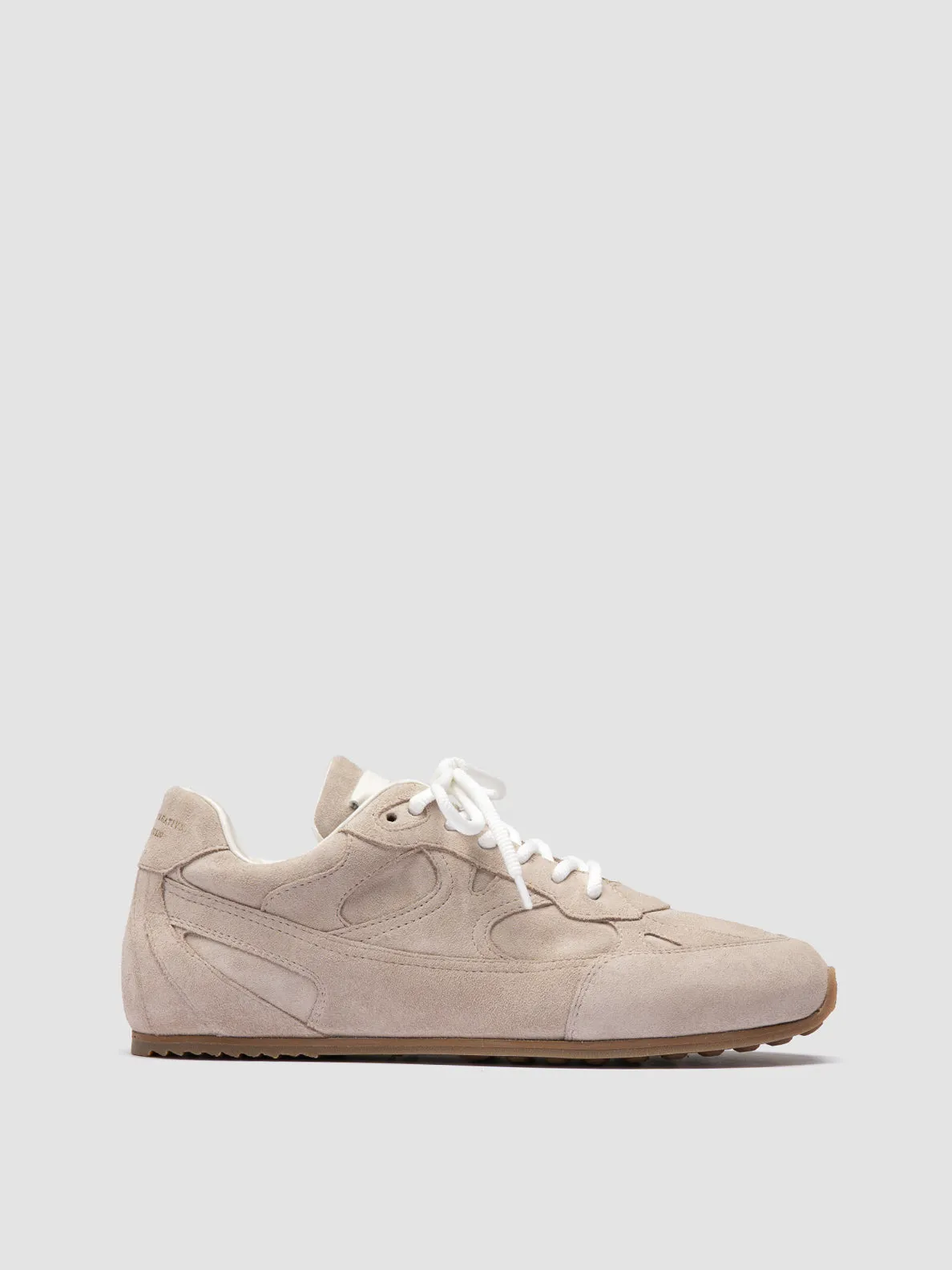 AWAY 101 - Ivory Suede Sneakers,Women