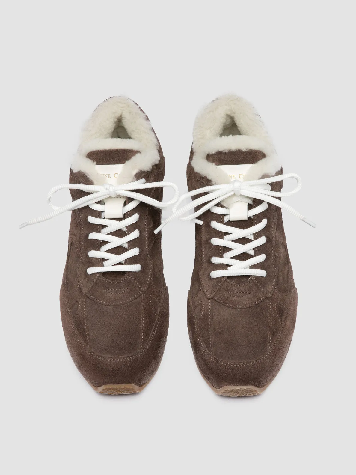 AWAY 102 - Taupe Suede Sneakers,Women