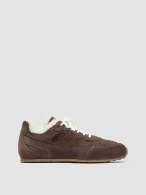 AWAY 102 - Taupe Suede Sneakers,Women