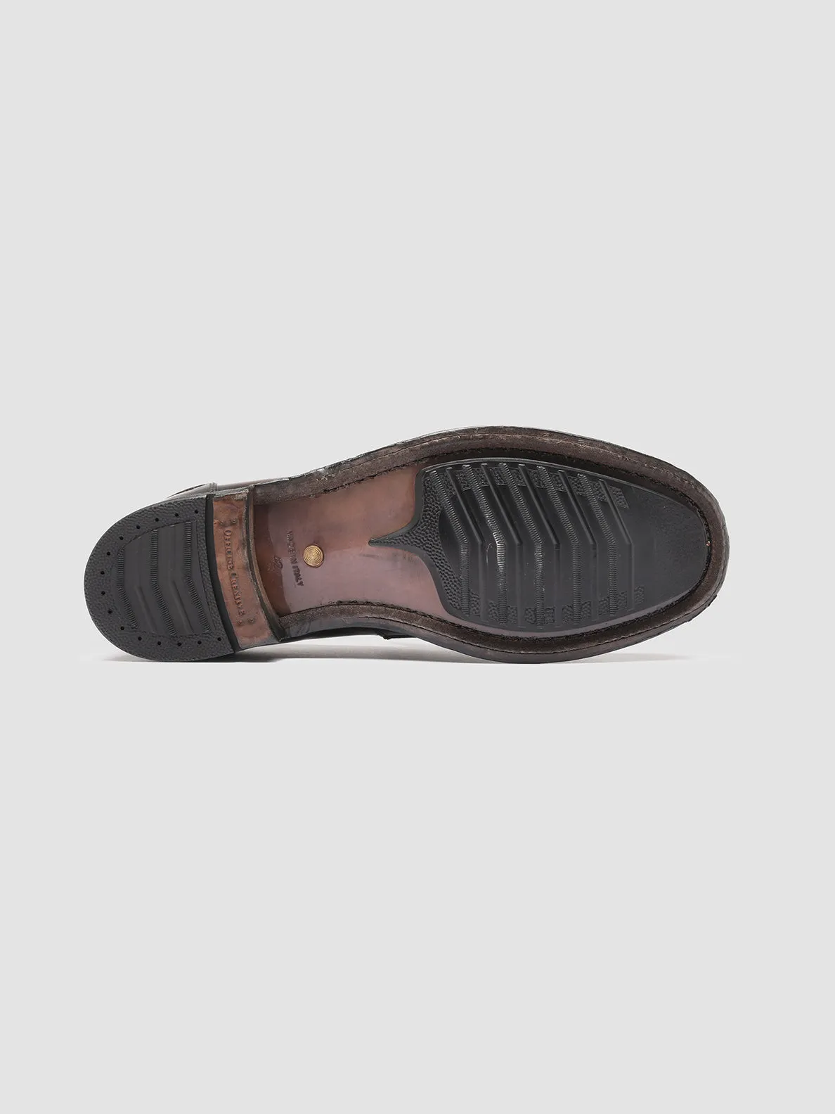 BALANCE 011 - Burgundy Leather Penny Loafers,Men