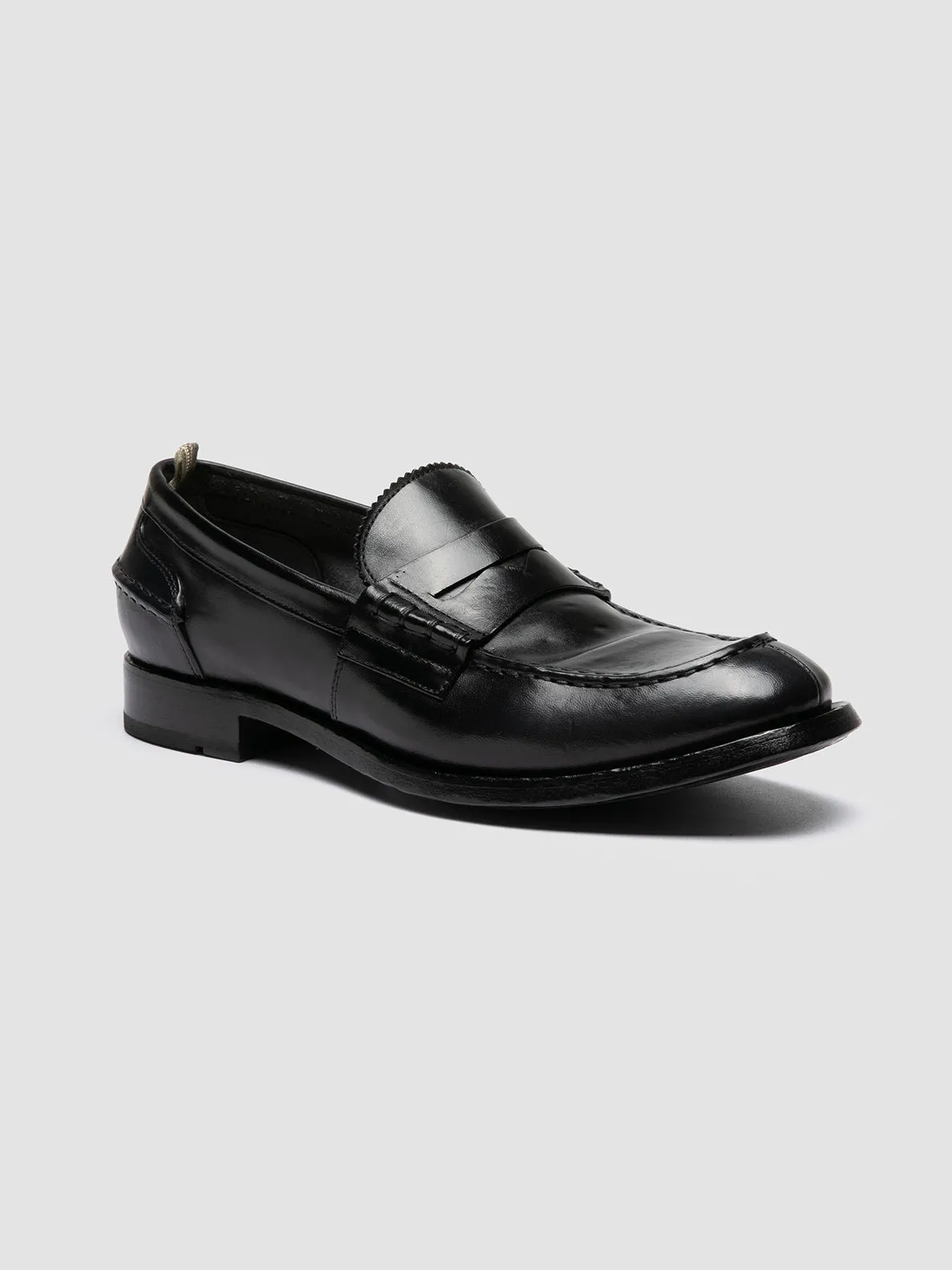 BALANCE 017 - Blue Penny Leather Loafers,Men