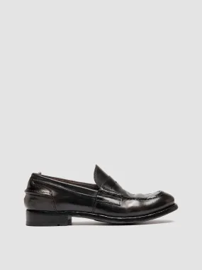 BALANCE 017 - Brown Penny Leather Loafers,Men