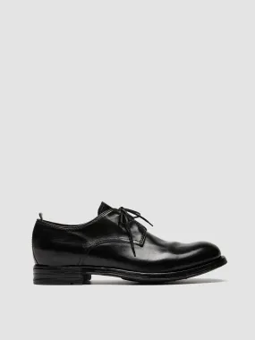 BALANCE 019 - Black Leather Derby Shoes,Men Derby Shoes