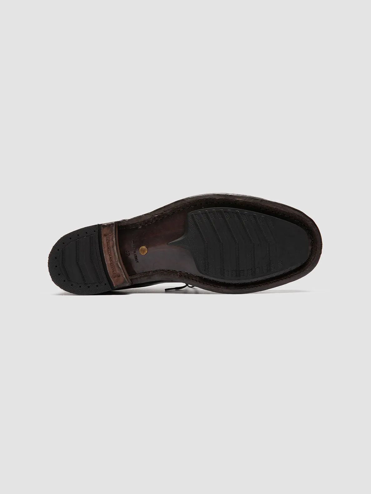 BALANCE 019 - Burgundy Leather Derby Shoes,Men Derby Shoes