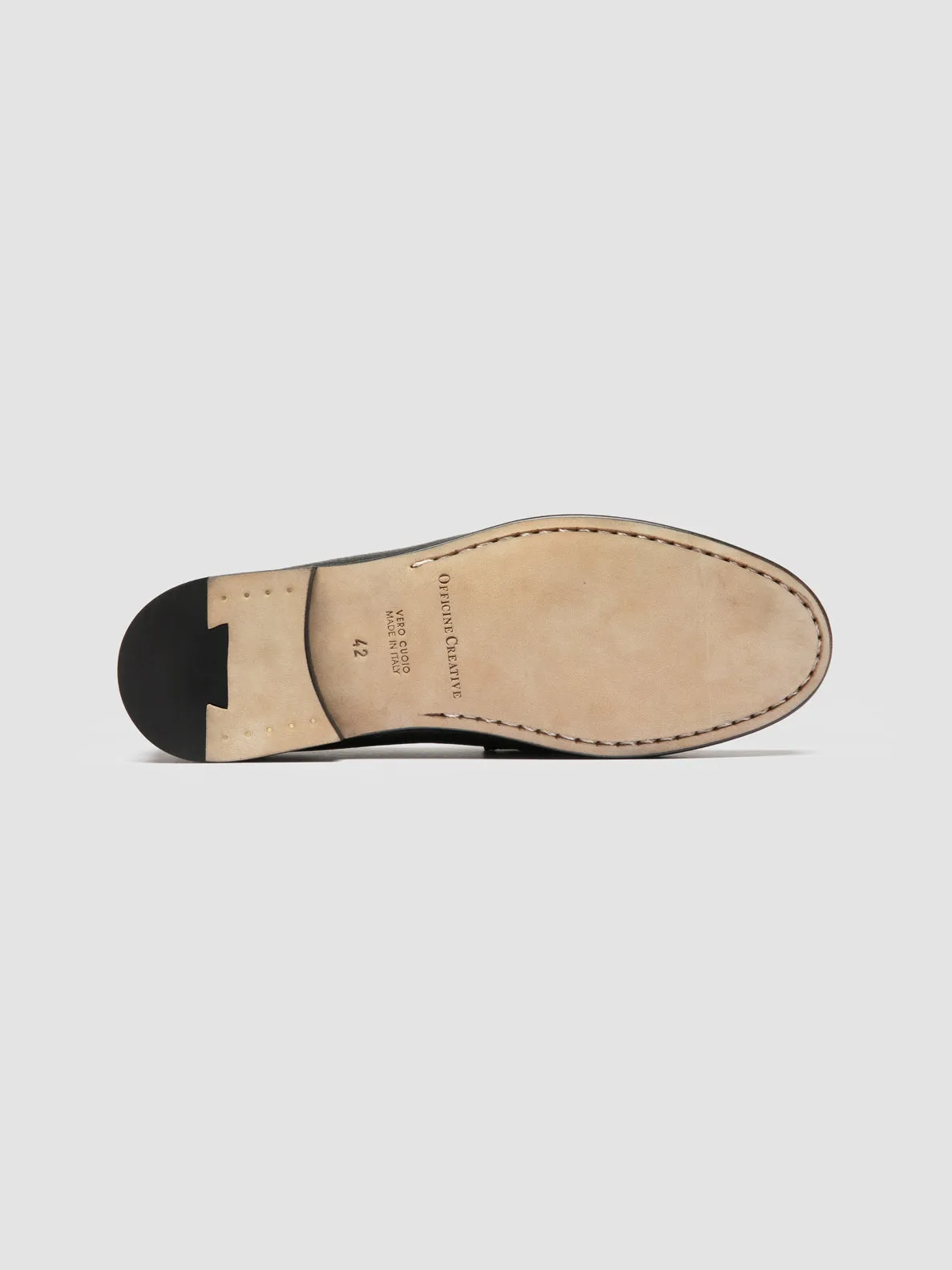 BALFRON 002 - Black Leather Penny Loafer,Men