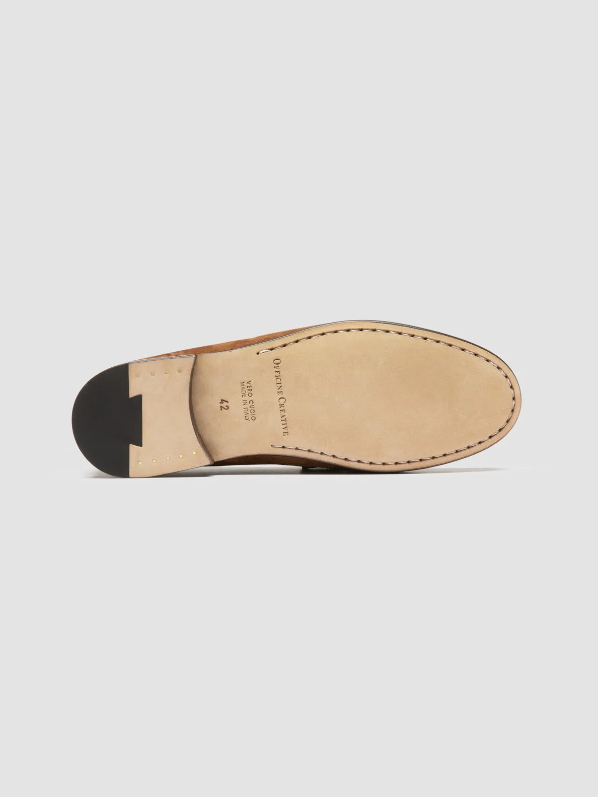 BALFRON 002 - Brown Suede Penny Loafer,Men