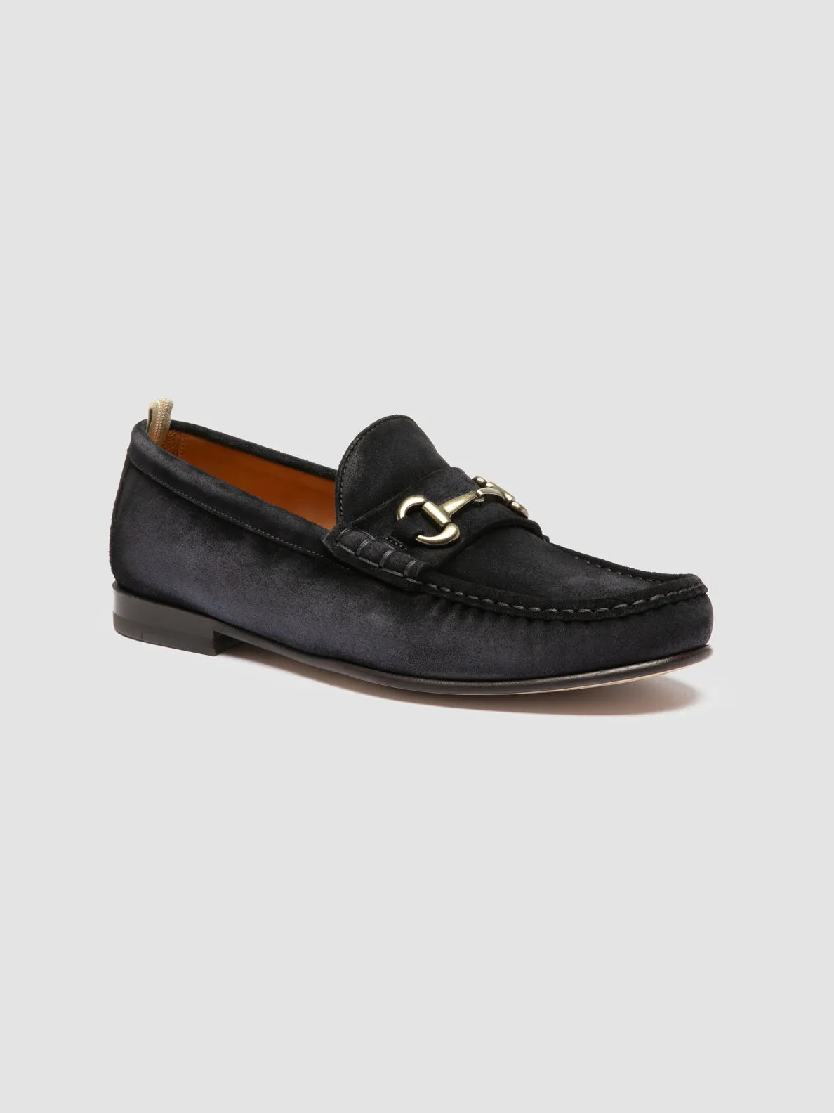BALFRON 003 - Blue Suede Penny Loafer,Men