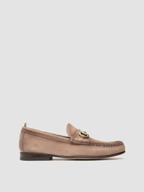 BALFRON 003 - Taupe Suede Penny Loafer,Men