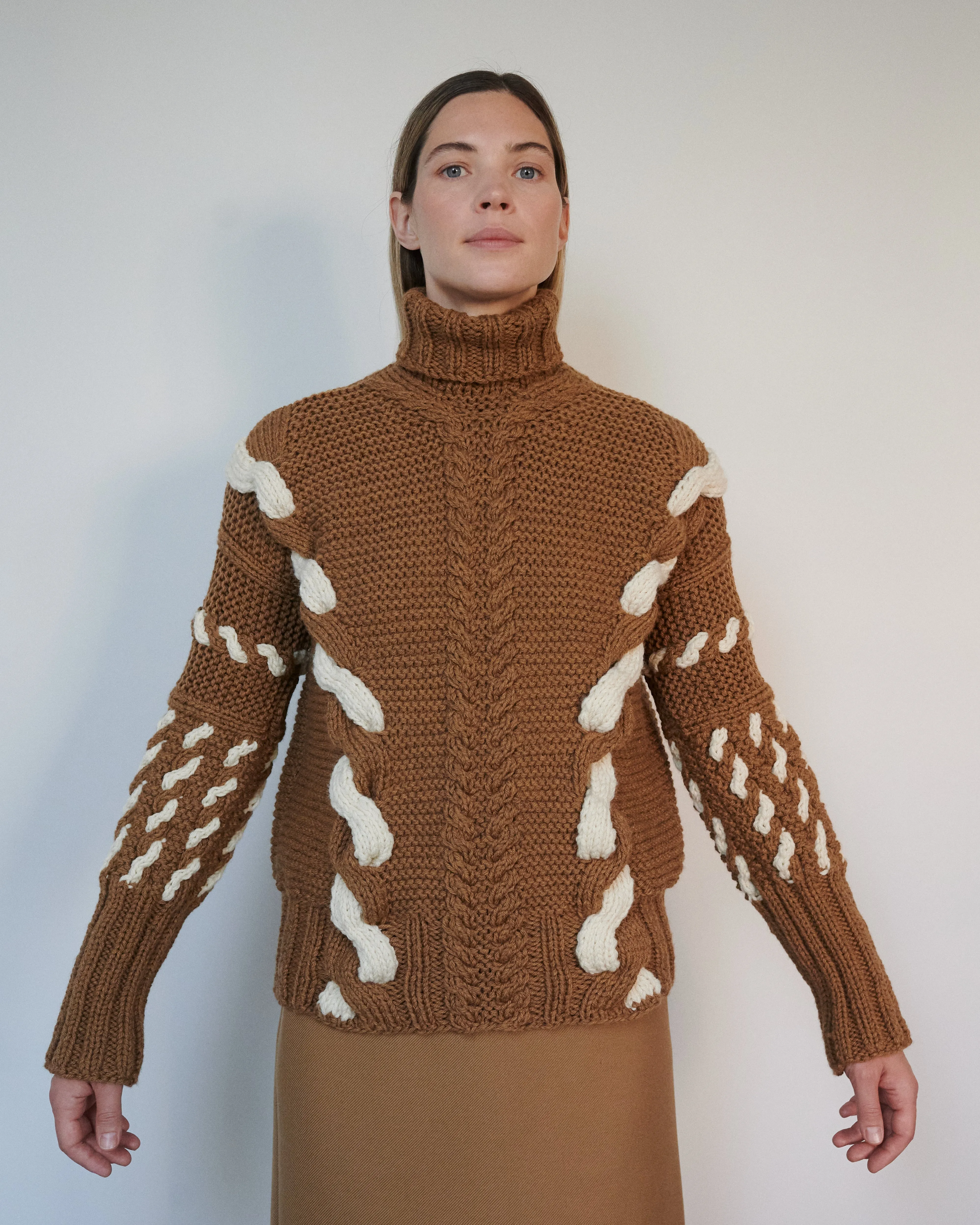 Barbora Wool Turtleneck - Acron,Women Sweaters