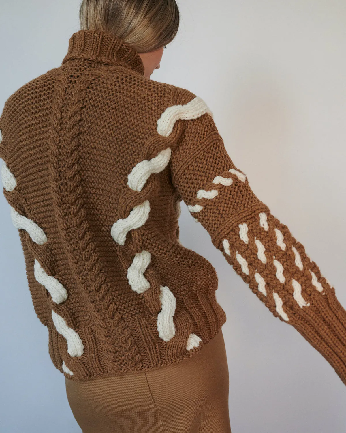 Barbora Wool Turtleneck - Acron,Women Sweaters