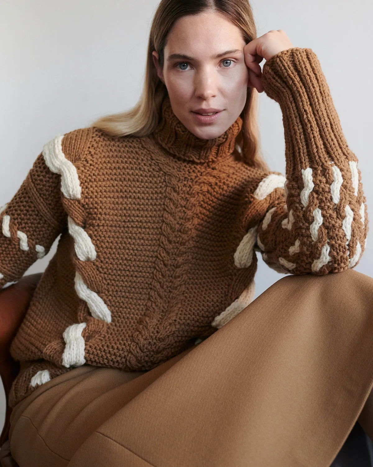 Barbora Wool Turtleneck - Acron,Women Sweaters
