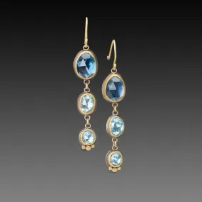 Blue Ombre Earrings,Jewelry Delicate & Elegant