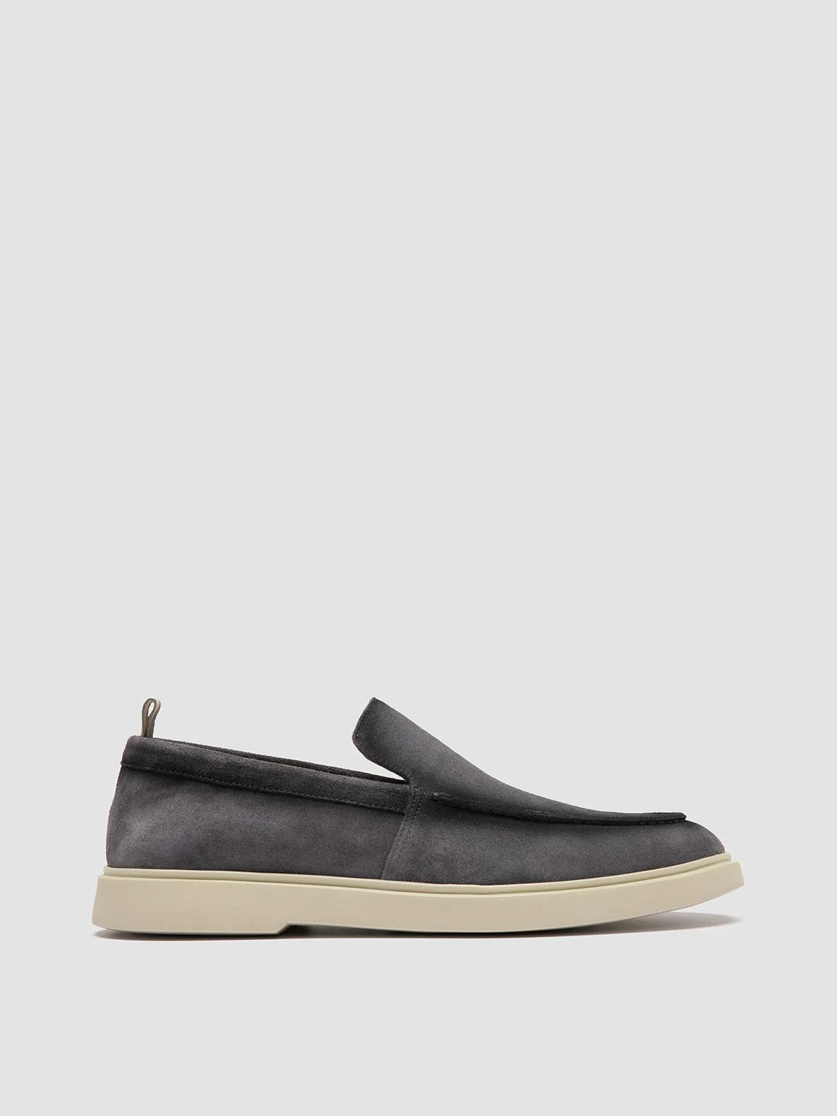 BONES 002 - Blue Suede Loafers,Men