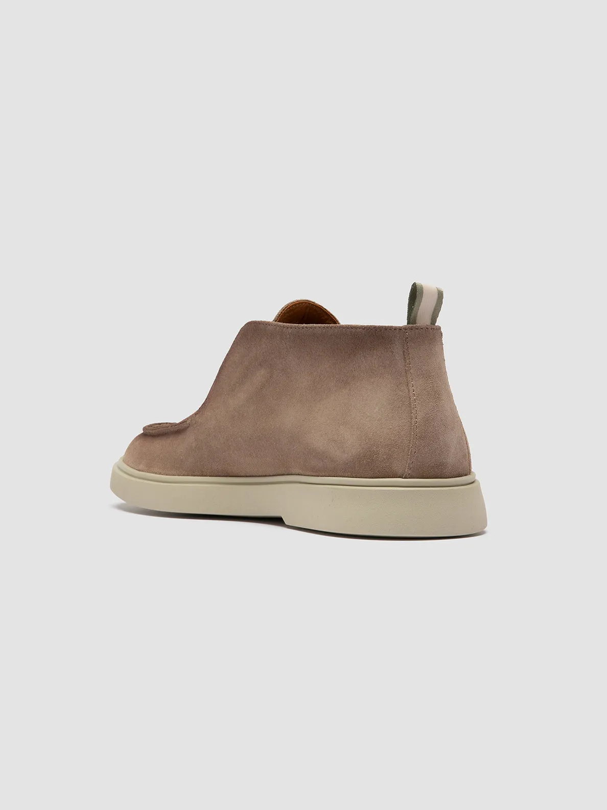 BONES 003 - Beige Suede Chukka Boots,Men Boots