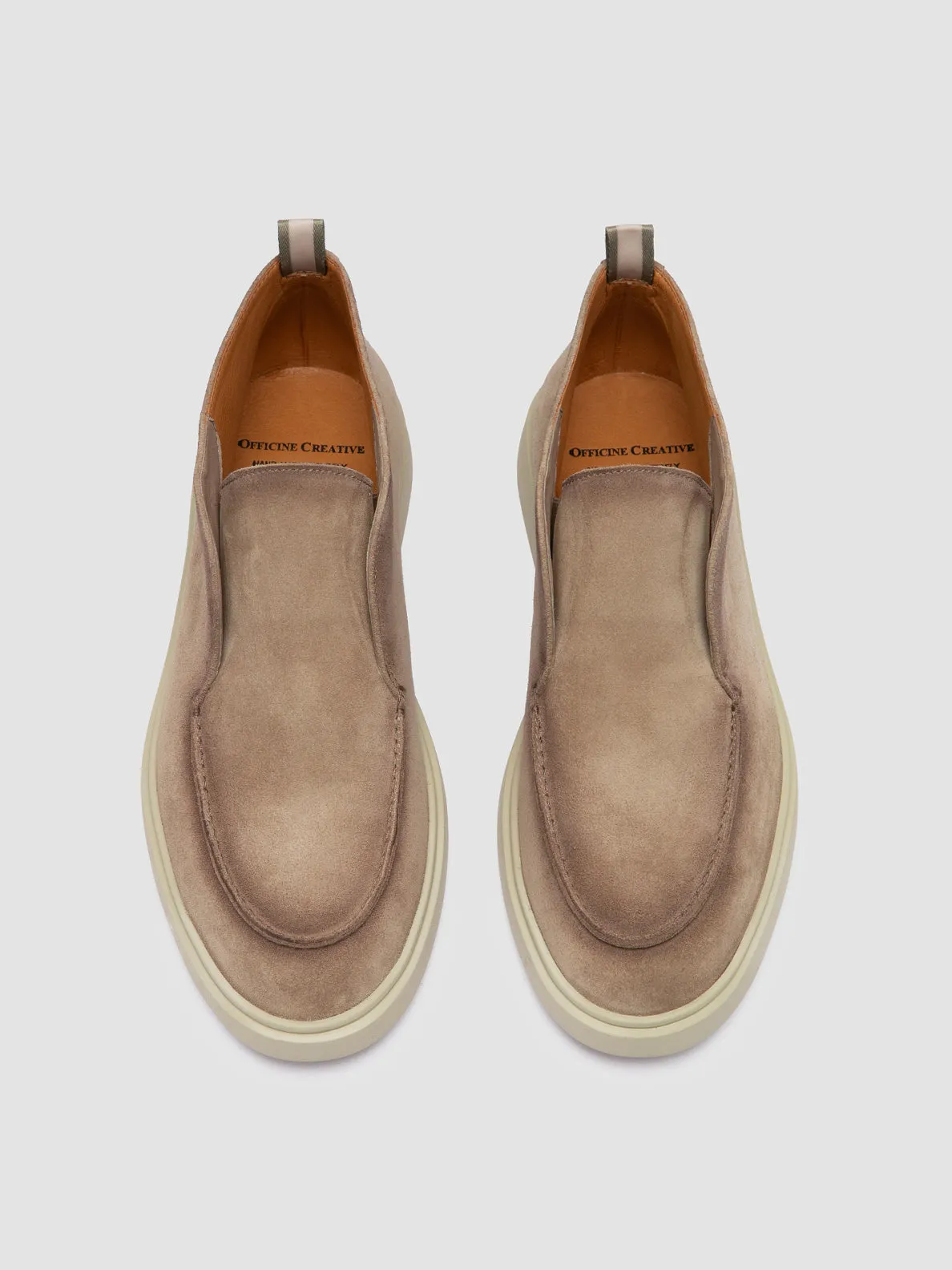 BONES 003 - Beige Suede Chukka Boots,Men Boots