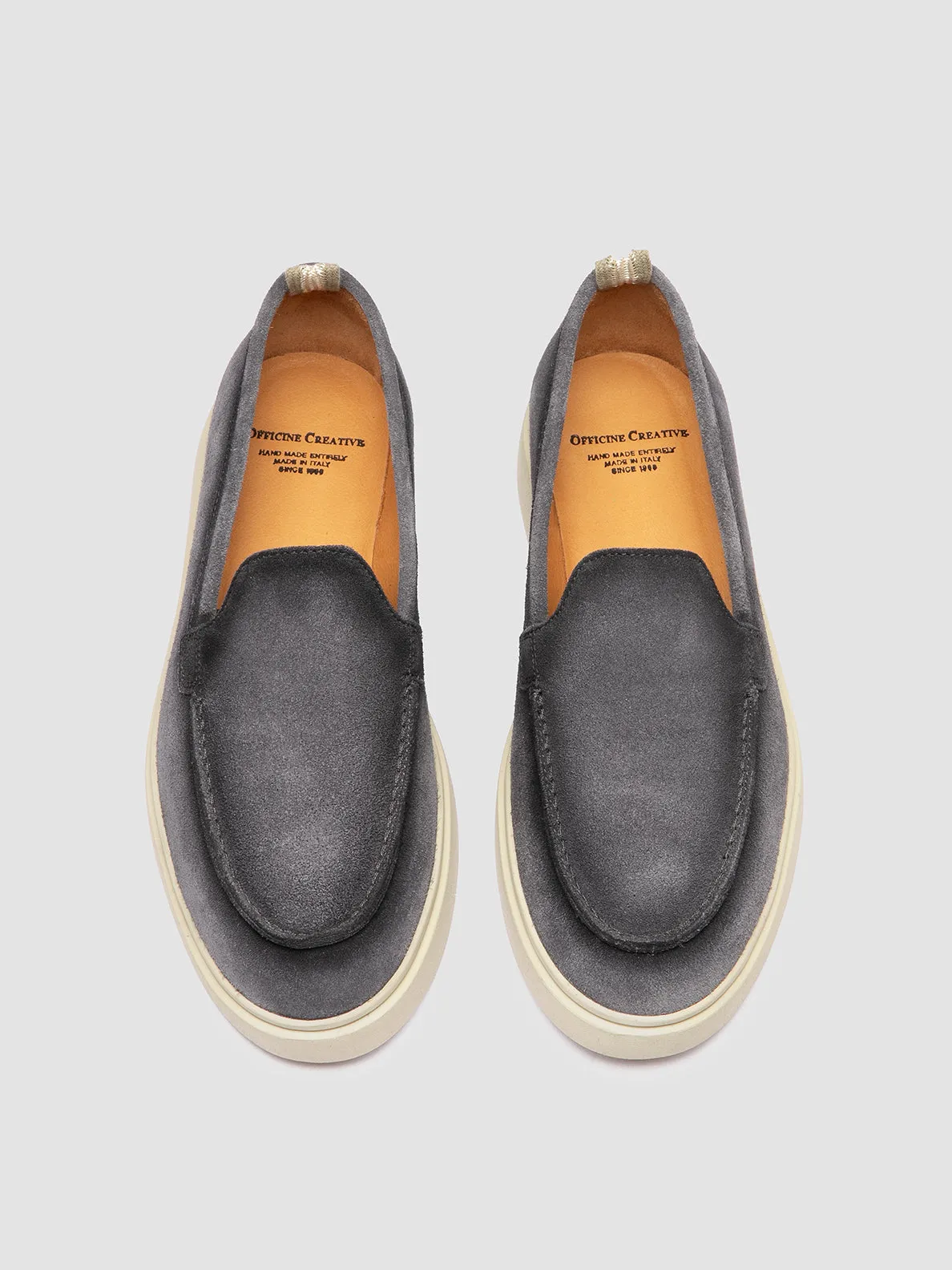 BONES 101 - Blue Suede Loafers,Women