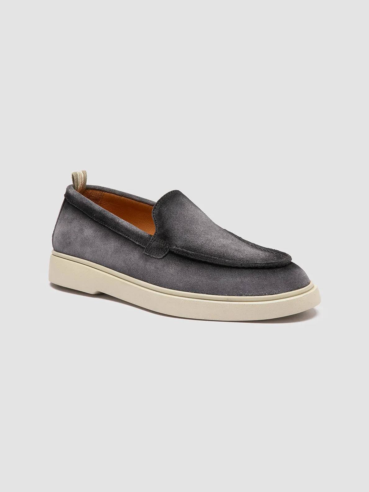 BONES 101 - Blue Suede Loafers,Women