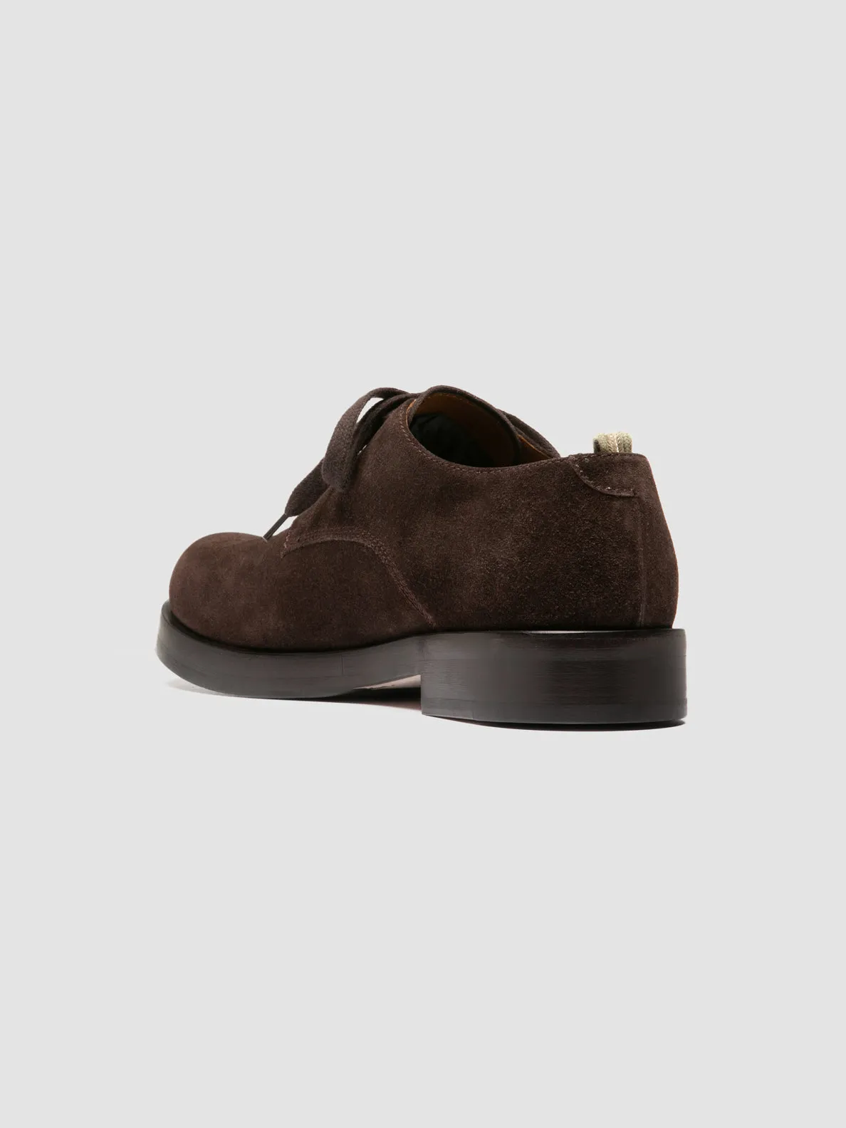 BULLA 001 - Brown Suede Derby Shoes,Men Derby Shoes