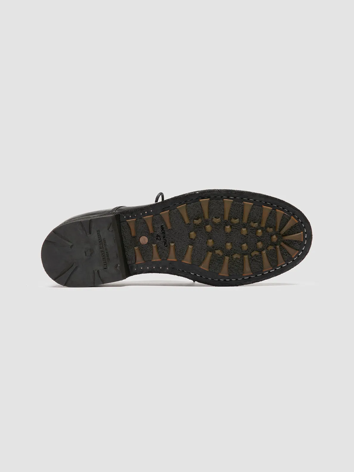 BULLA DD 101 - Black Leather Derby Shoes,Men Derby Shoes