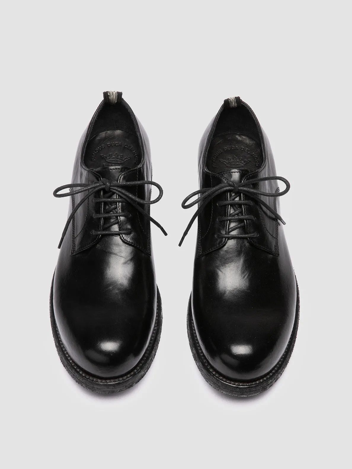 BULLA DD 101 - Black Leather Derby Shoes,Men Derby Shoes